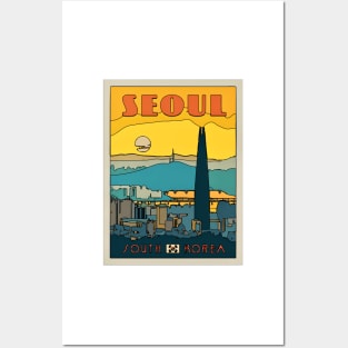 Seoul South Korea Posters and Art